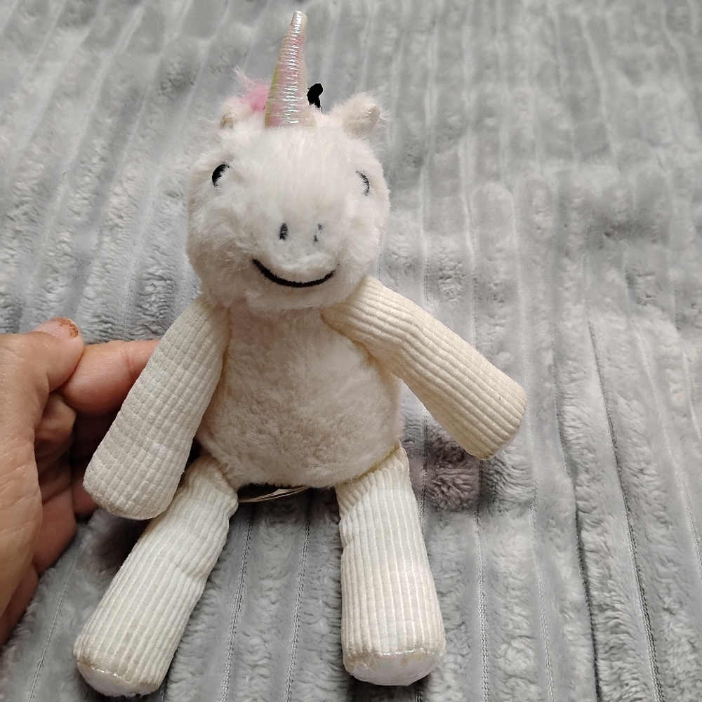Scentsy Buddy Stella the Unicorn Plush Mini Clip Keychain Backpack 8" Sc… - Picture 2 of 7